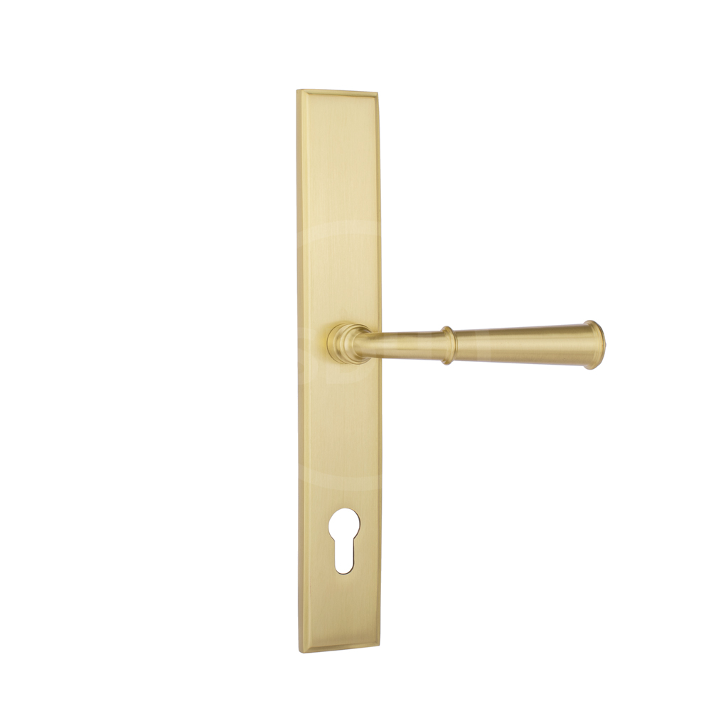 Heritage Brass Verve Multipoint Door Handle (Right Hand) - Satin Brass - (Sold in Pairs)